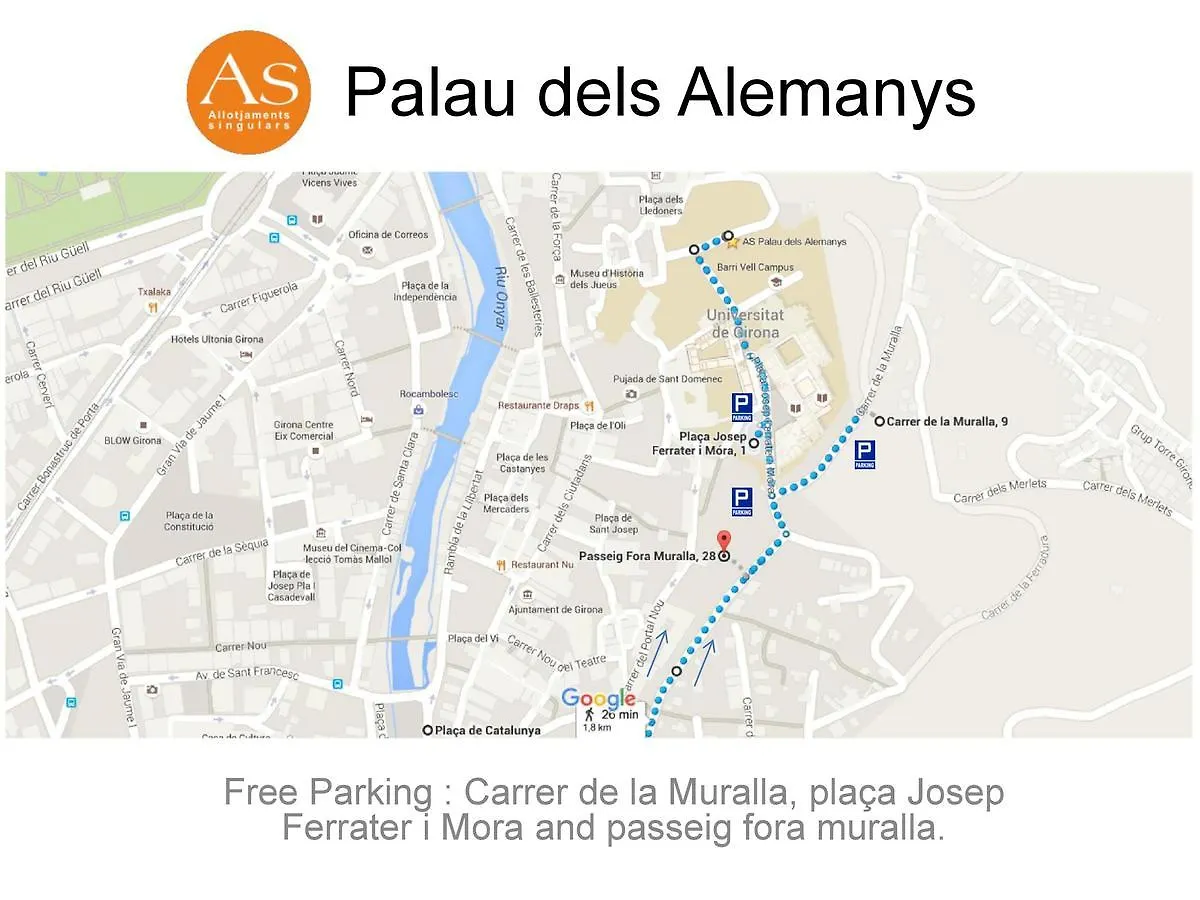 *** Apartahotel As Palau Dels Alemanys Suites Boutique Monument Gerona España